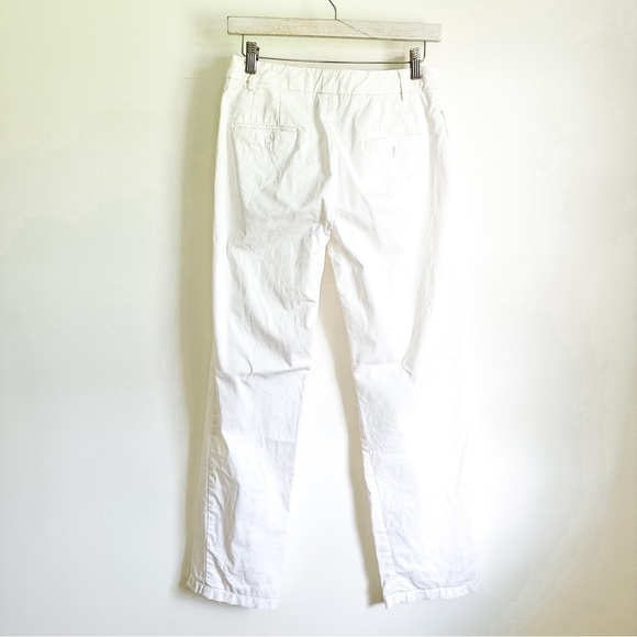 Max Mara Weekend White W12 straight Leg Pants sz 4 - Picture 8 of 11